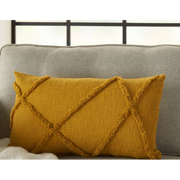 Langley Street Hedlund Square Cotton Pillow Cover & Insert & Reviews Wayfair Canada